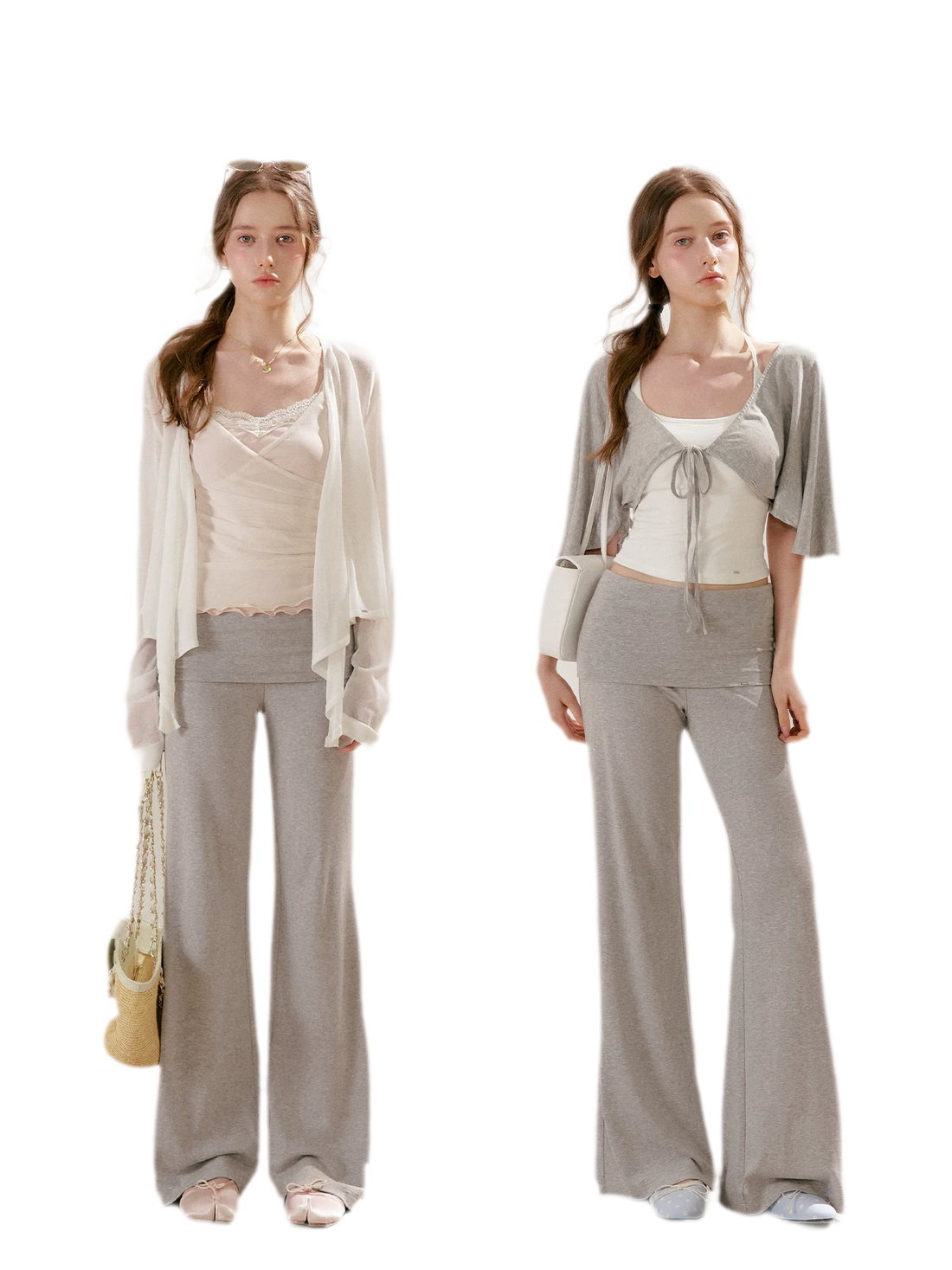 Sportique Knit Straight Pants