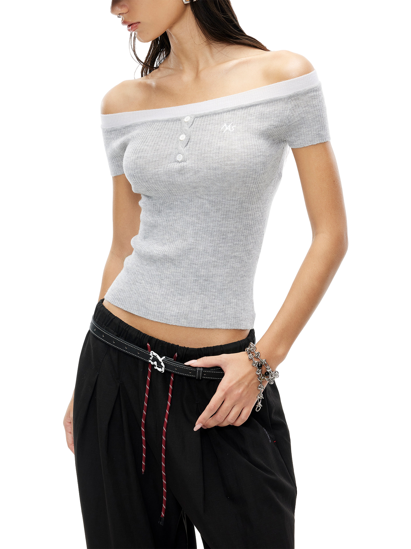 Versailles Off-Shoulder Tee