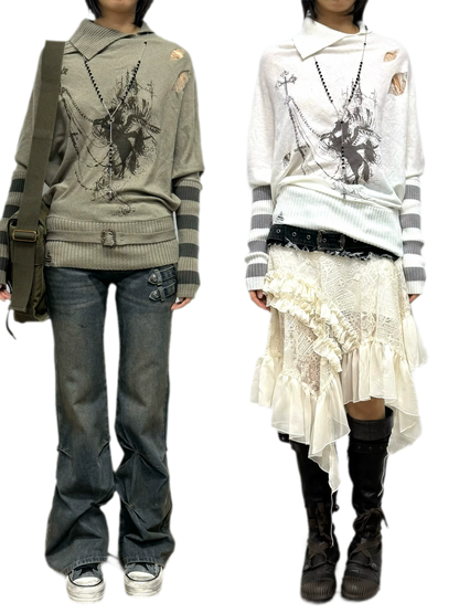 Pegasus Punk Knit Sweater