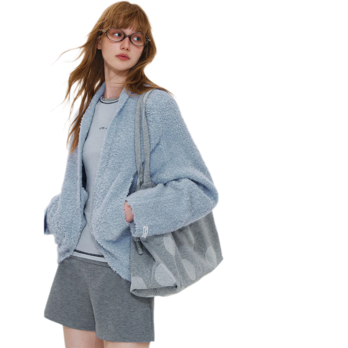 Loop Yarn Cocoon Cardigan