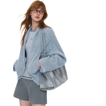 Loop Yarn Cocoon Cardigan