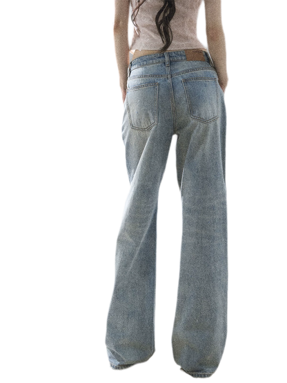 Embellished Wide Leg Jeans