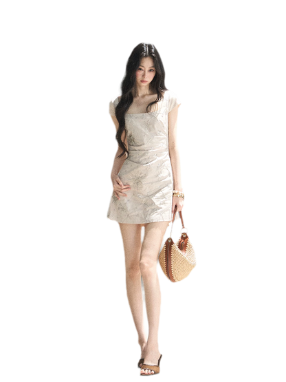 Twill Waist Bead Dress