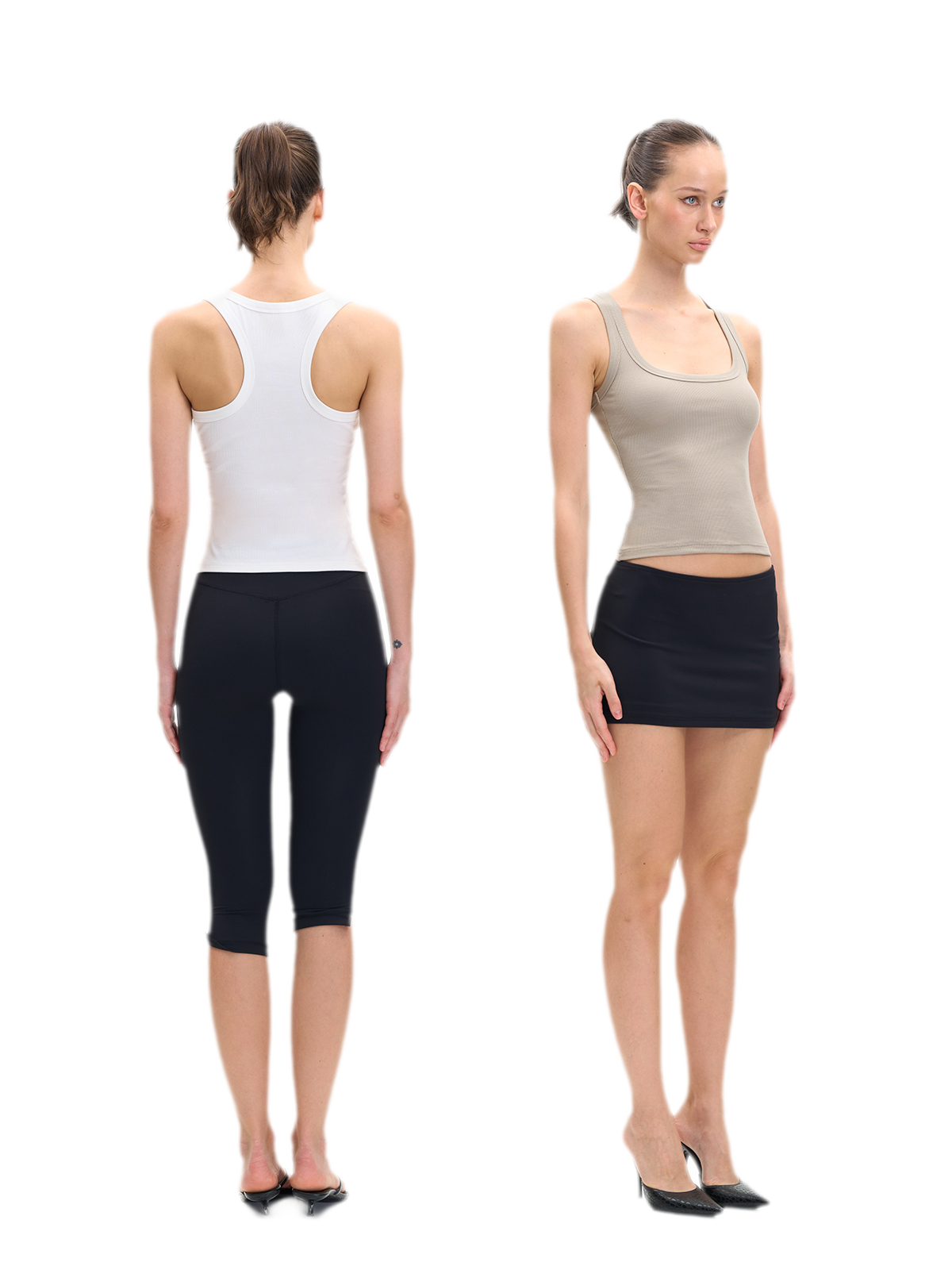 Ribbed U-Neck Cami