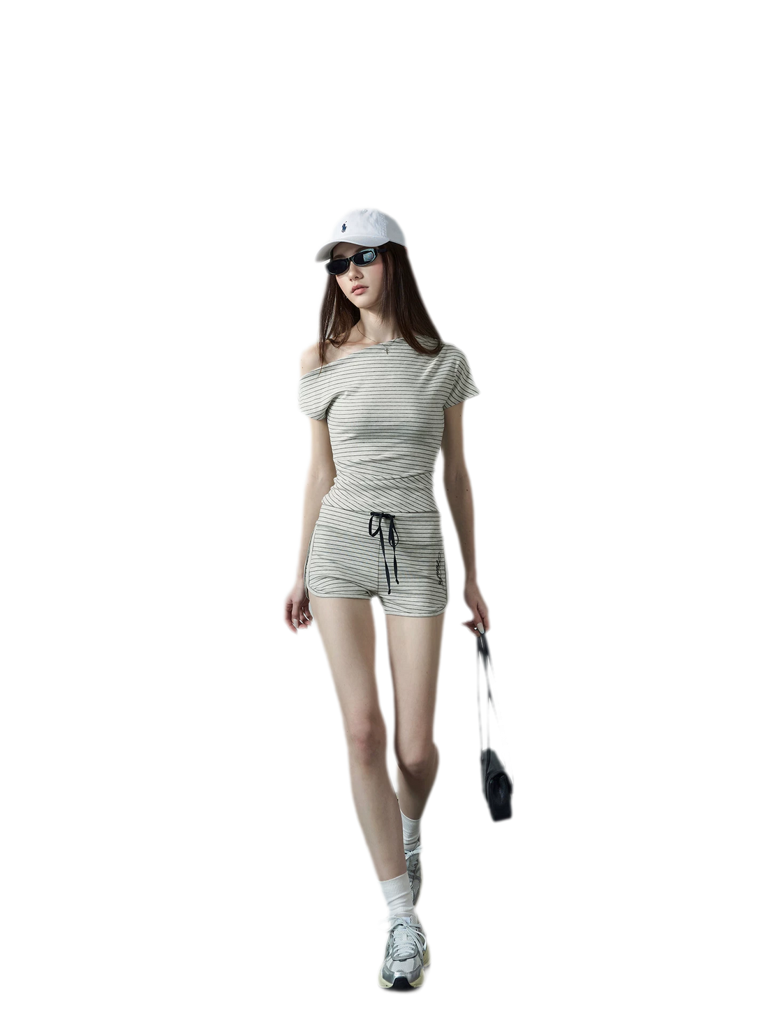Striped Low-Rise Set