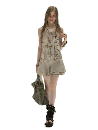 Island Dream Halter Dress