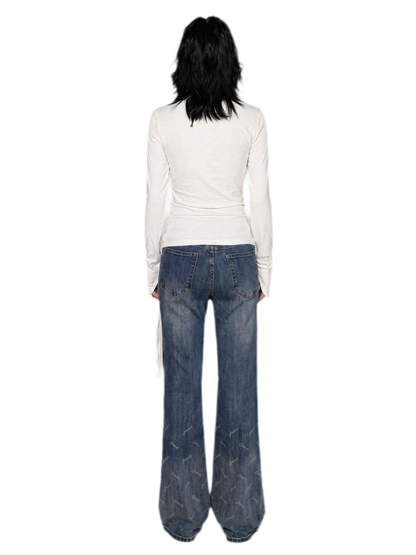 Vintage Logo Flare Jeans