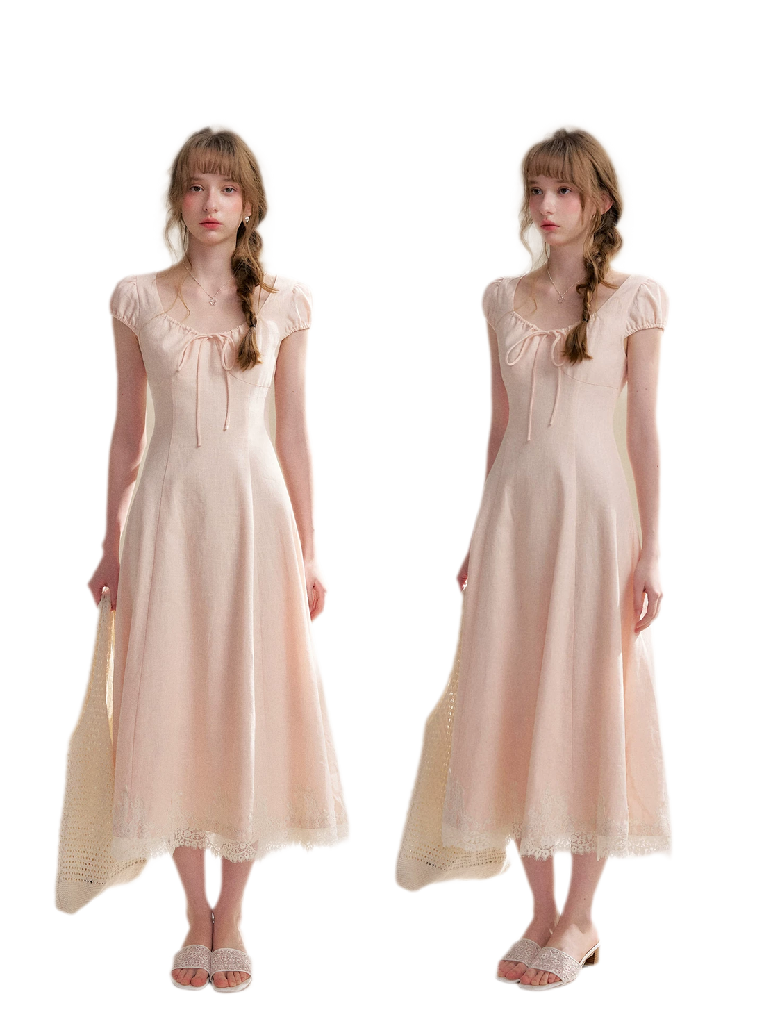 French Lace Long Dress