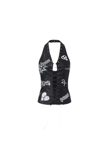 Punk Halter Set