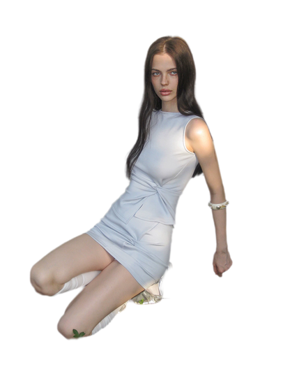 Twist-Knot Set Dress