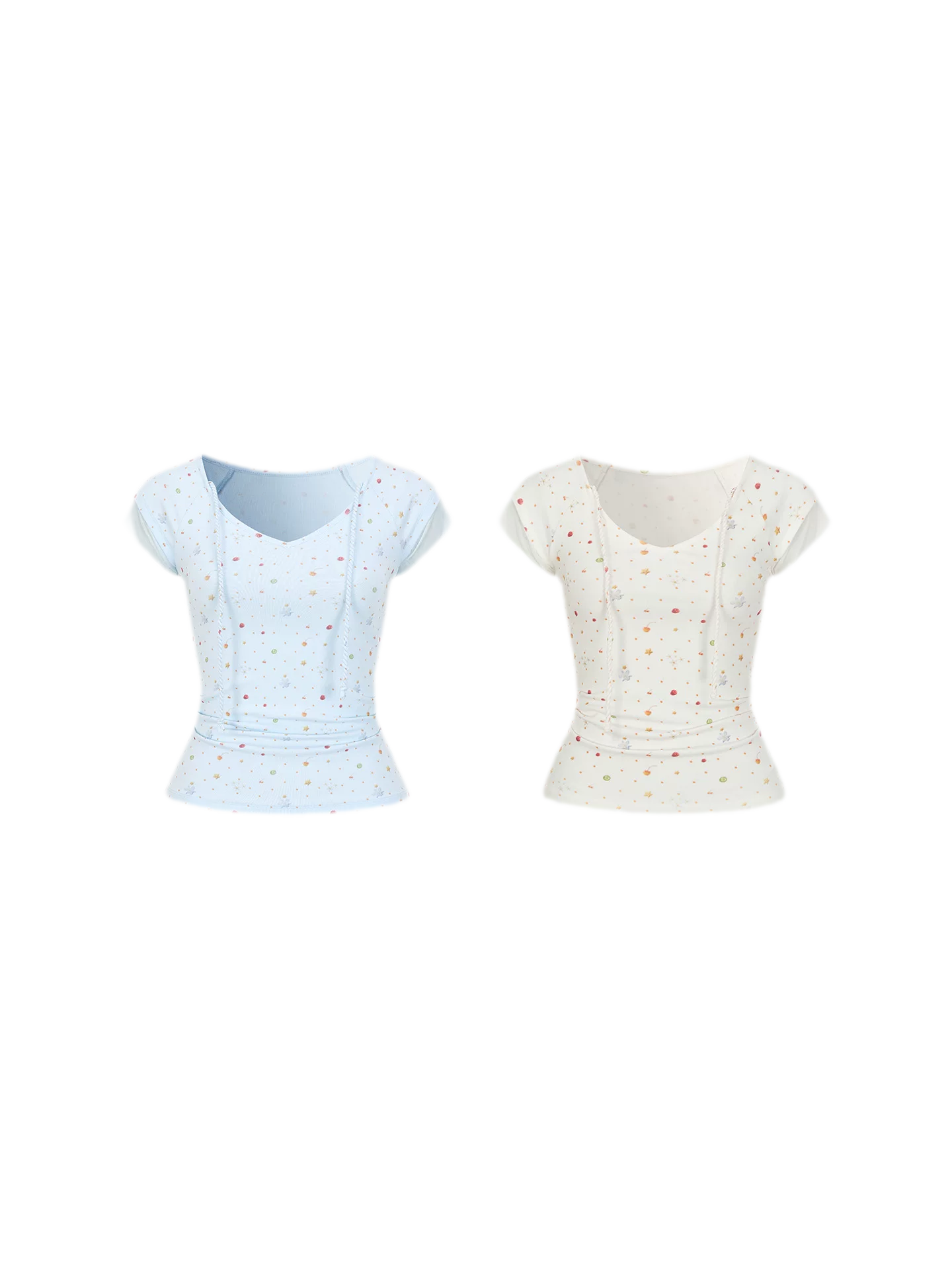 Printed Mesh T-Shirt
