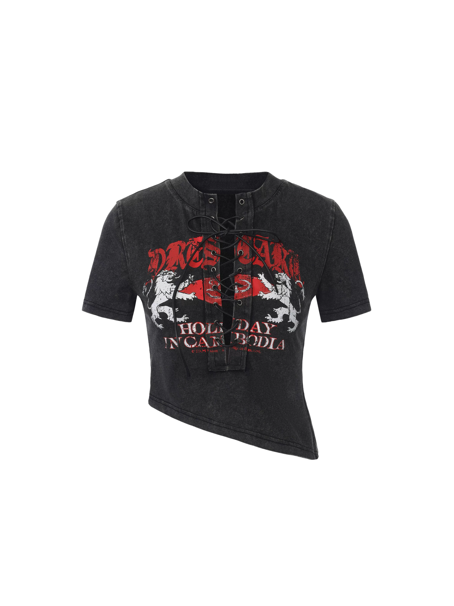 Punk Grunge Washed T-shirt