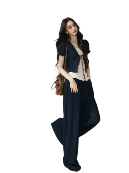 Floral Camisole Lace Cardigan