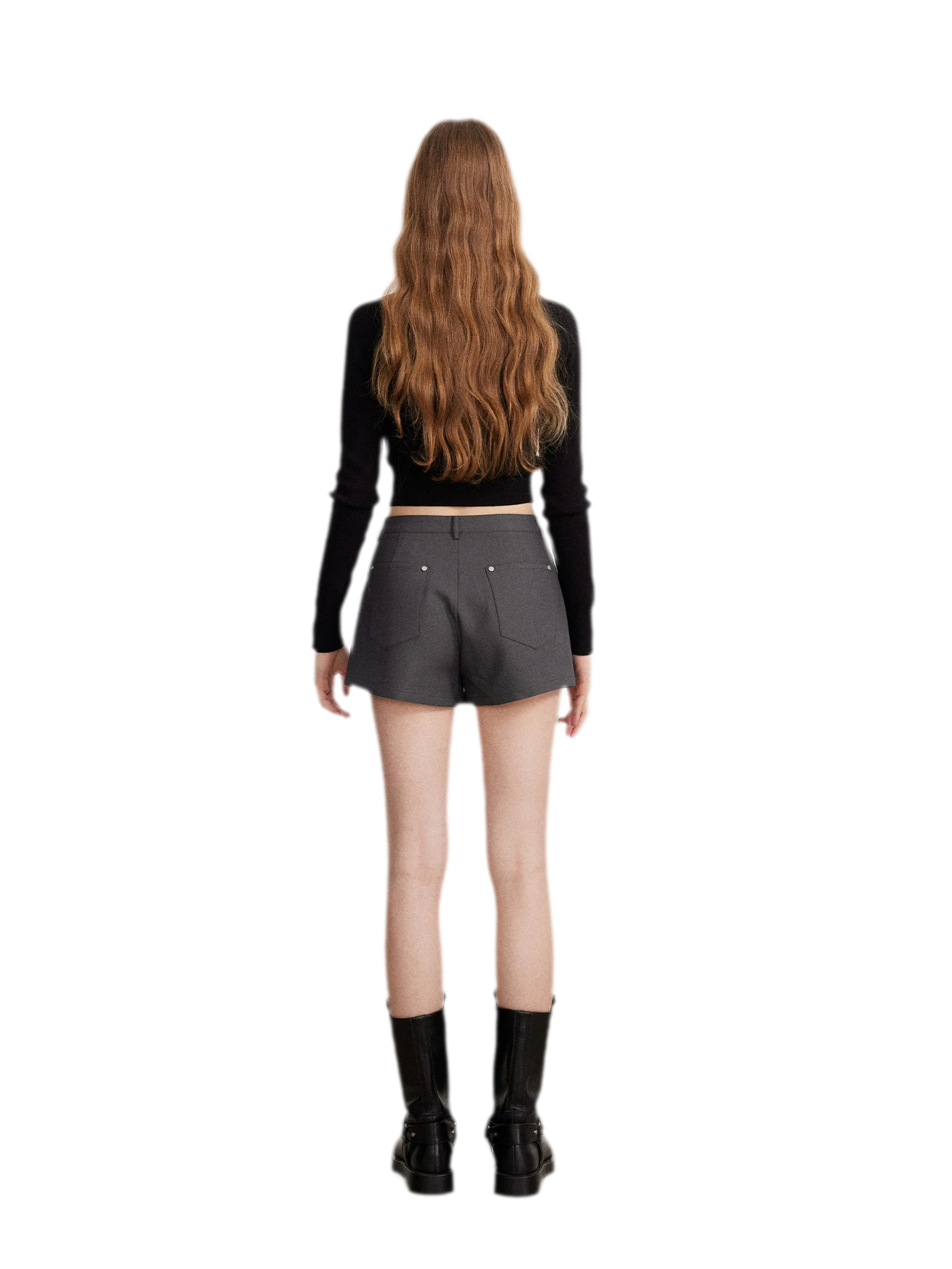 Double-Waist Convertible A-Line Skort