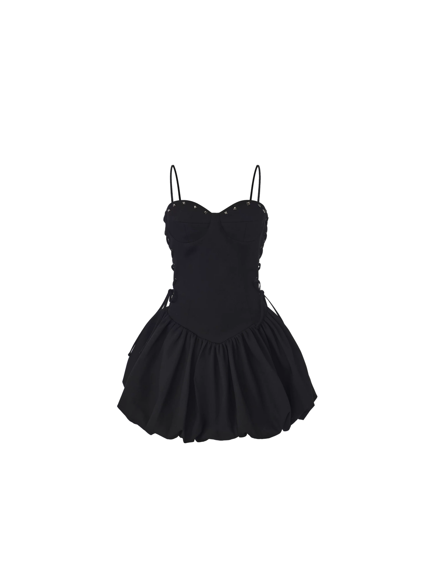 Black Lace Detail Dress