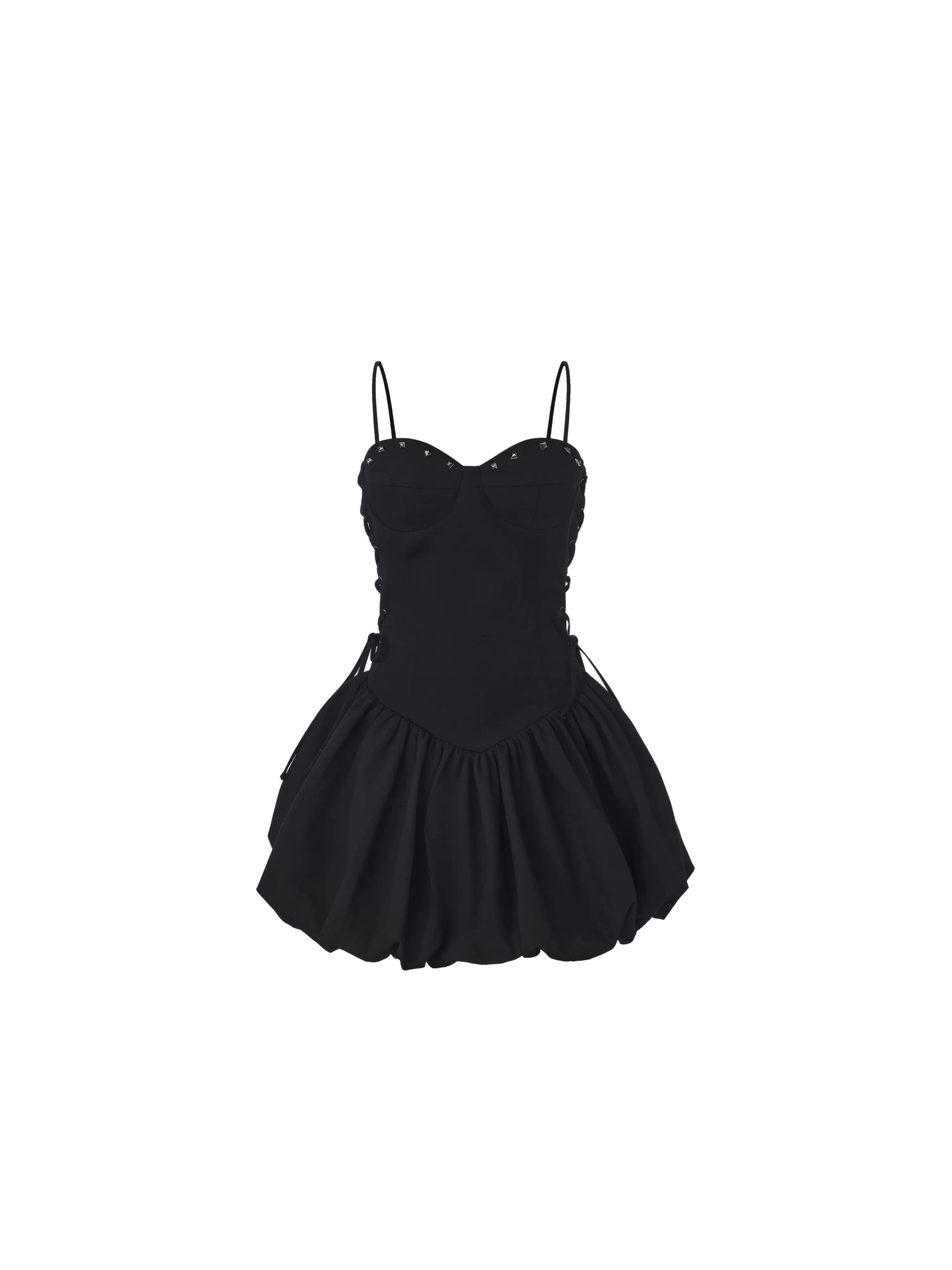 Black Lace Detail Dress