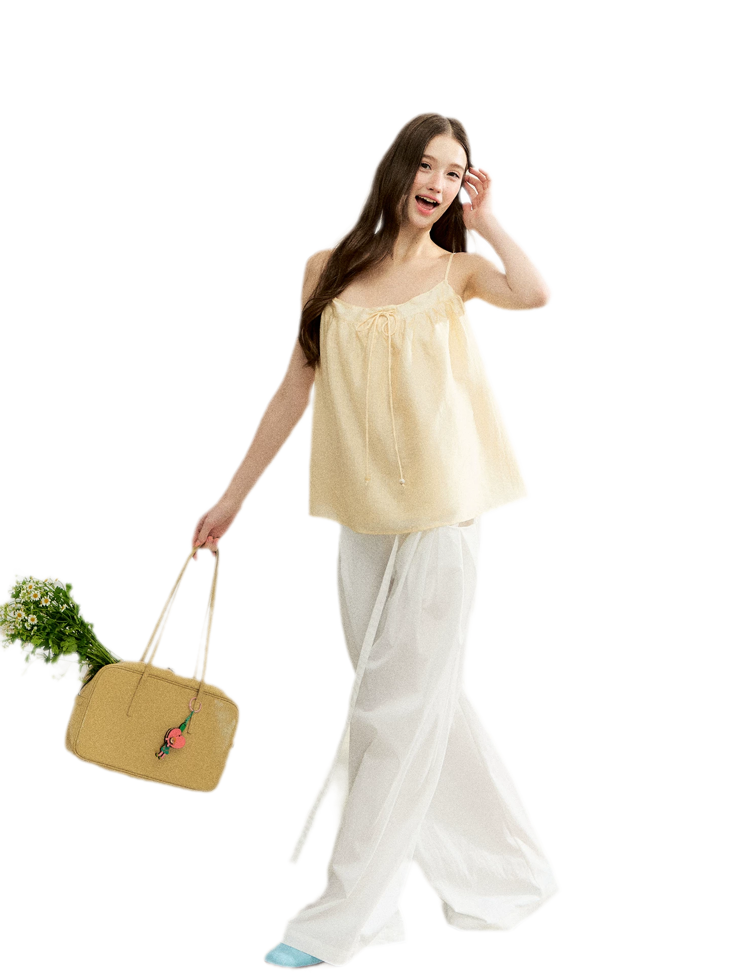 Sweet Adjustable Strap Camisole