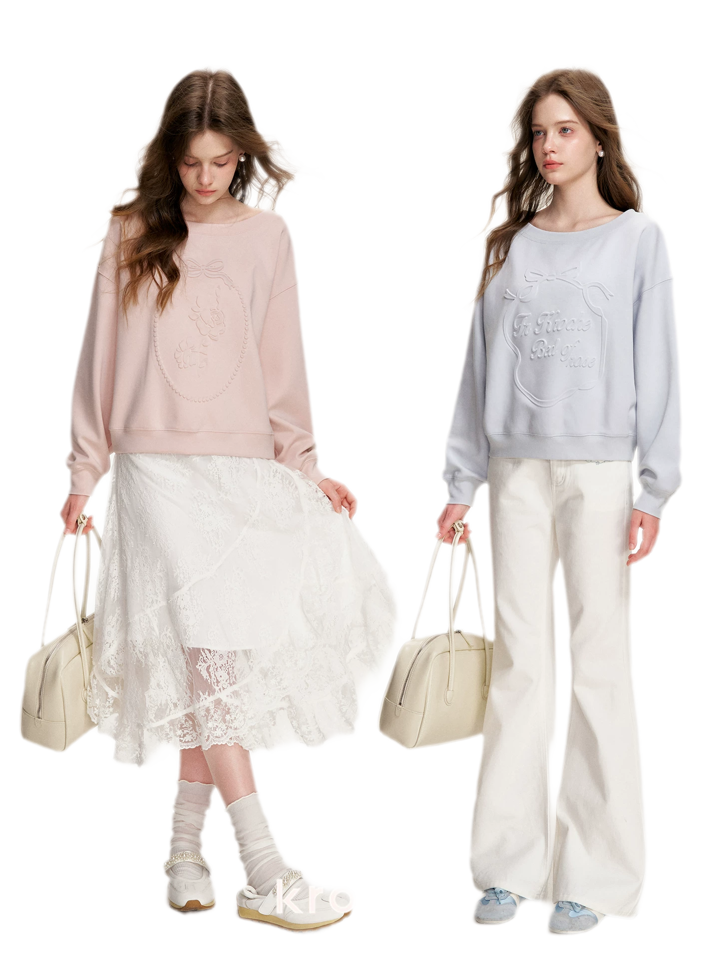 Modal Embossed Sweatshirt