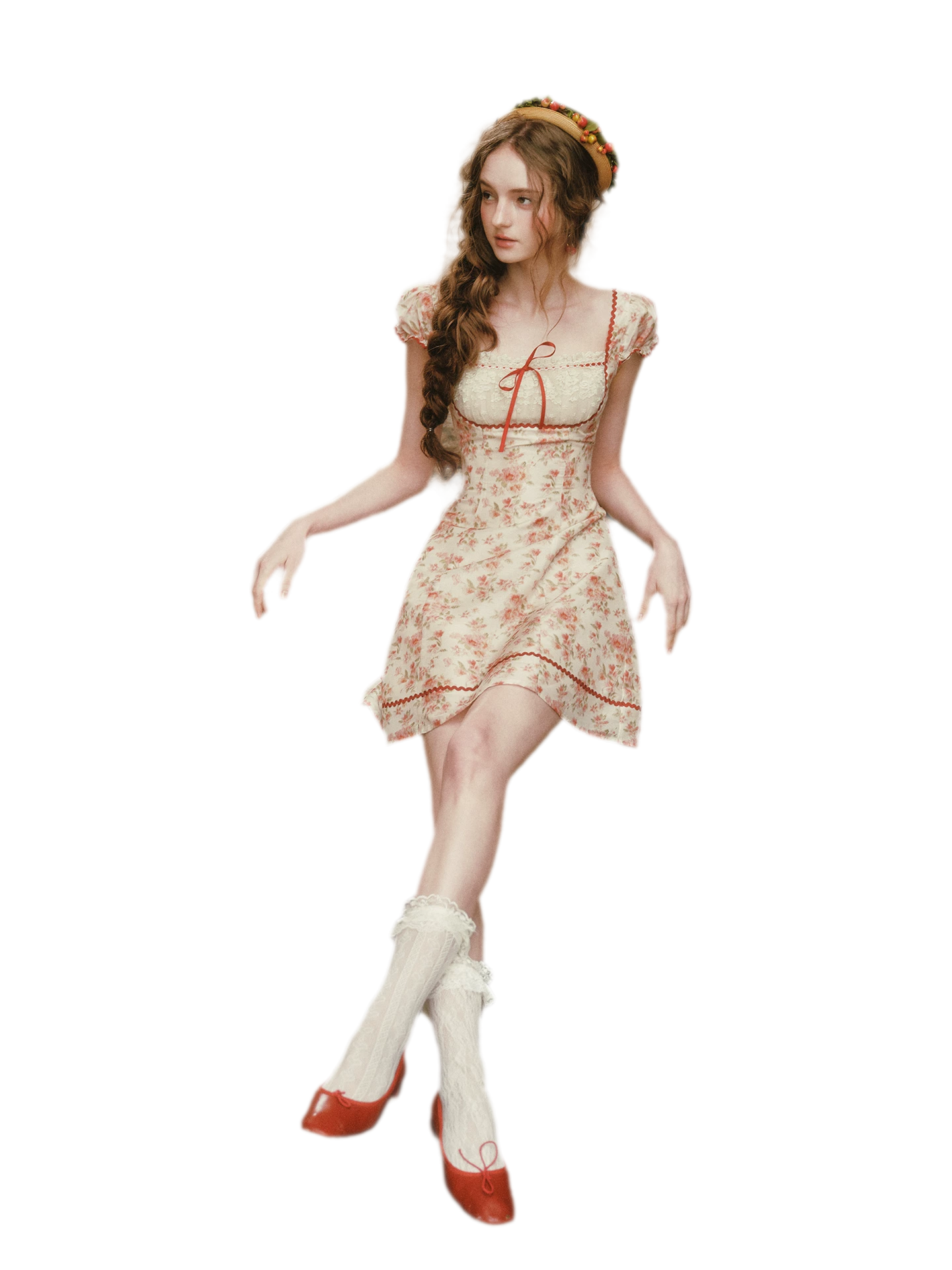 Lace Floral Dress