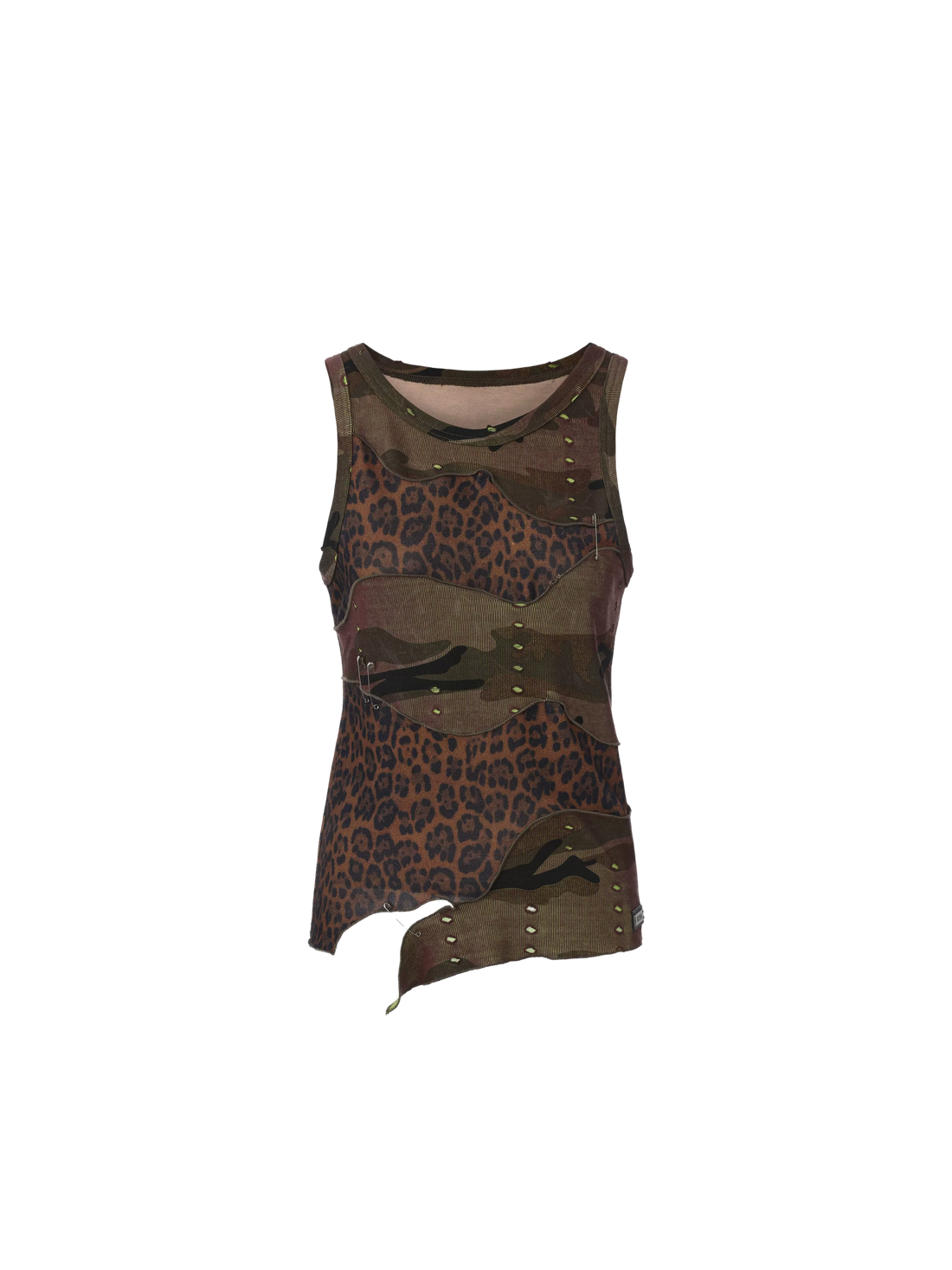 24ANS Leopard Camouflage Tank Top – Vest &amp; Tank Tops