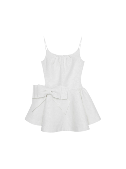 Elegant Bowknot Strap Dress