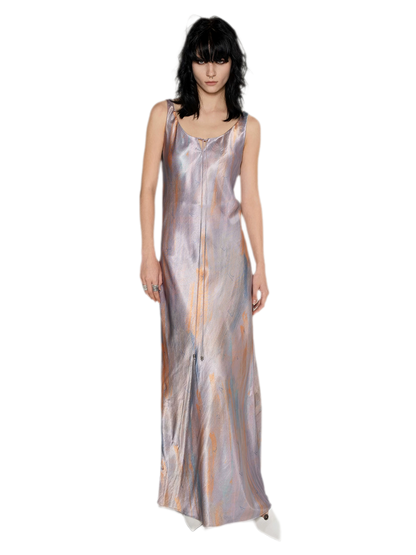 Twist Bias Slip Dress