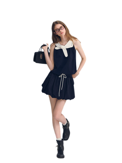Rabbit Ear Peplum Top