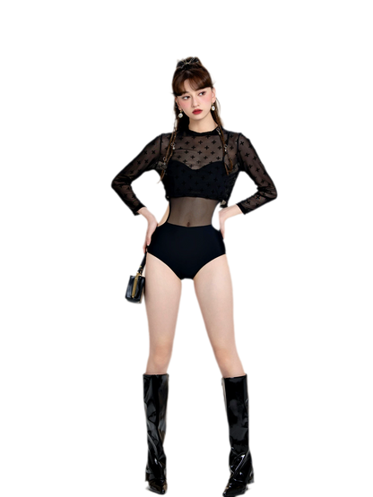 Adjustable One-Piece Swimsuit