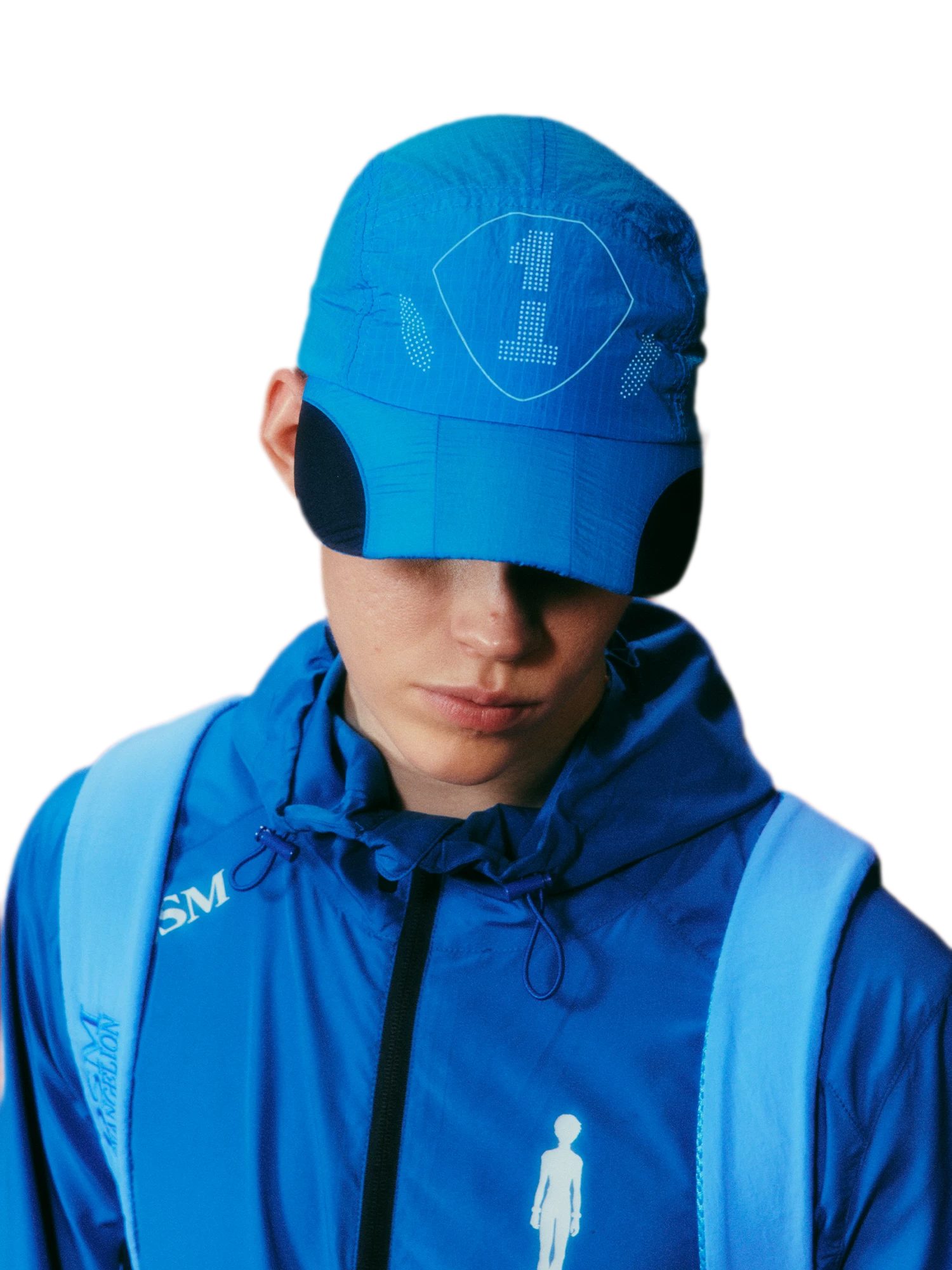 Screen-Printed Contrast Brim Cap