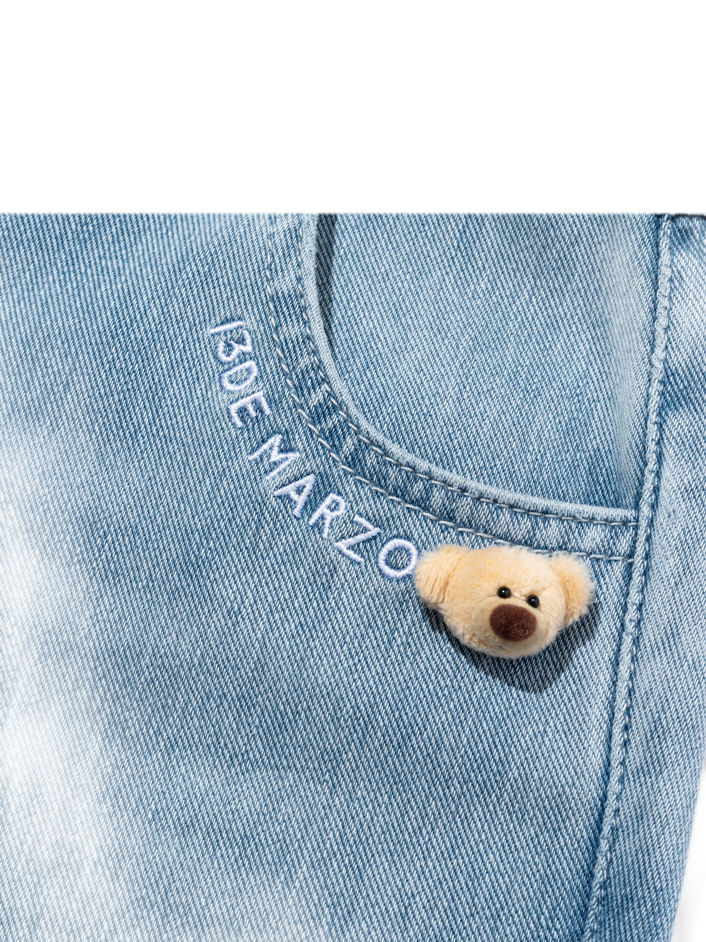 Mermaid Flare Denim Pants