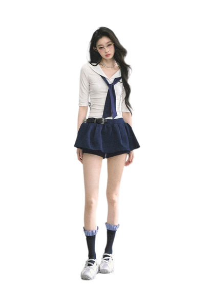 Sailor Collar Shirt