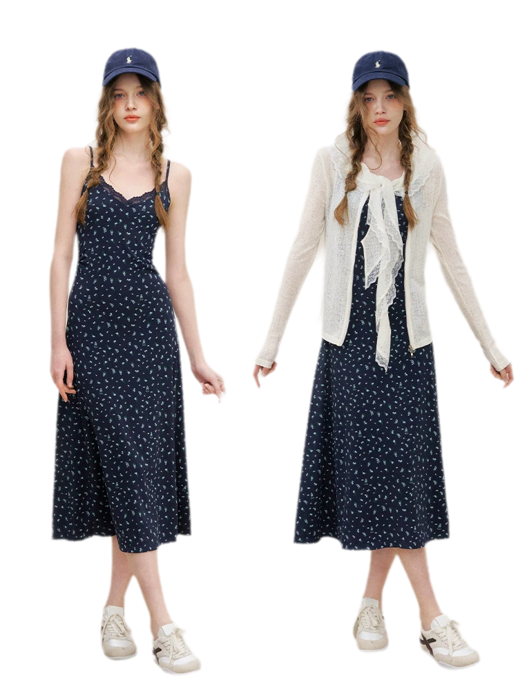 Lily of the Valley Lace A-line Dress