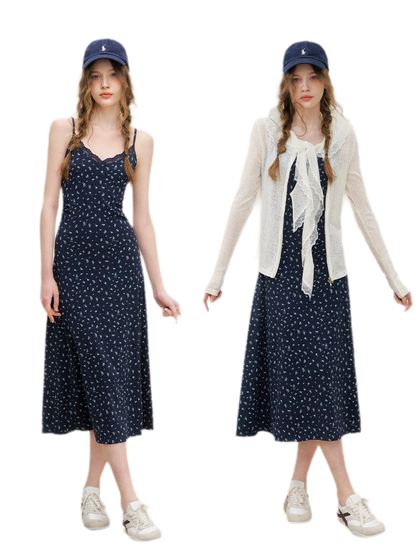 Lily of the Valley Lace A-line Dress