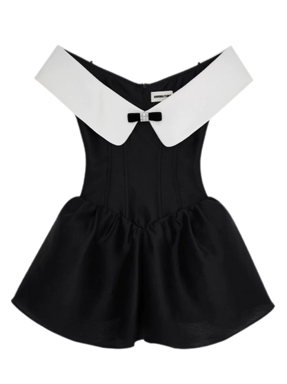 Off-Shoulder Short Dress