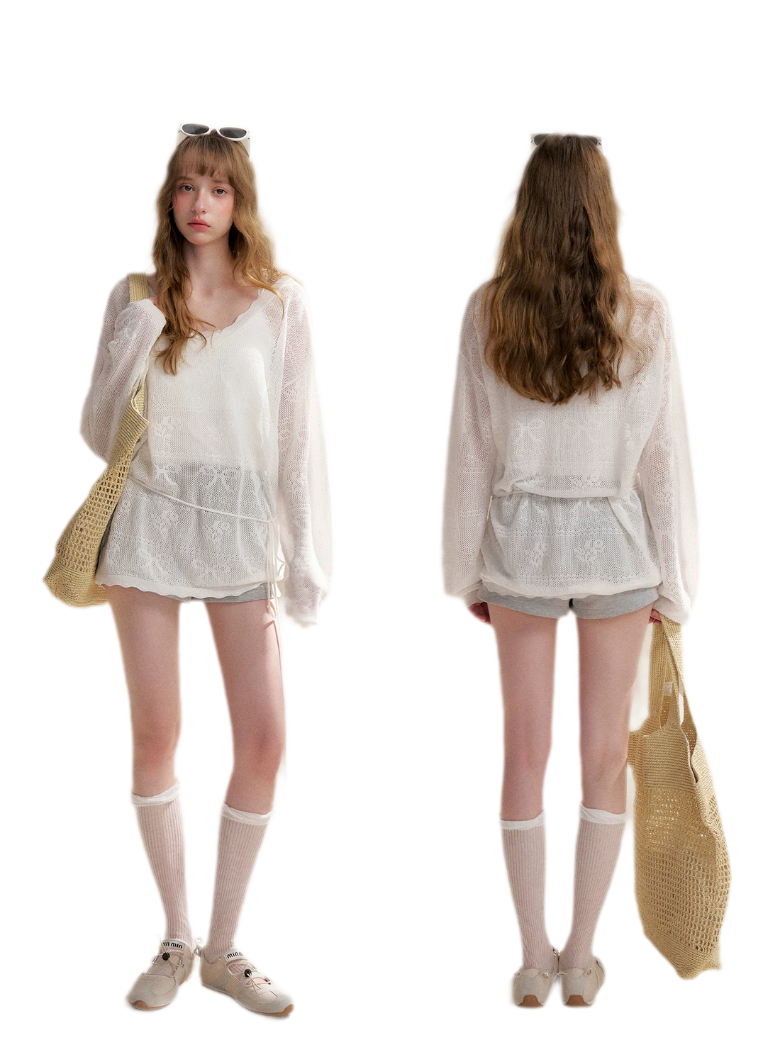 Lyocell Jacquard Cloud Knit