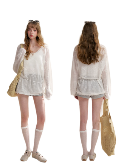 Lyocell Jacquard Cloud Knit