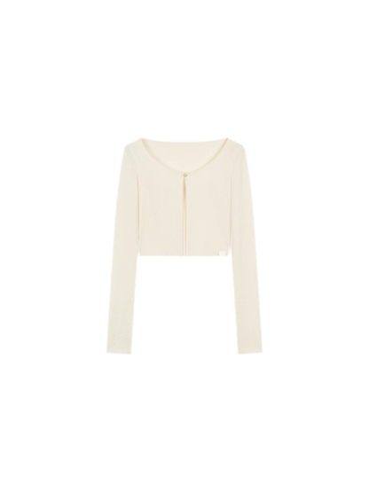 Sheer Cropped Sun Cardigan