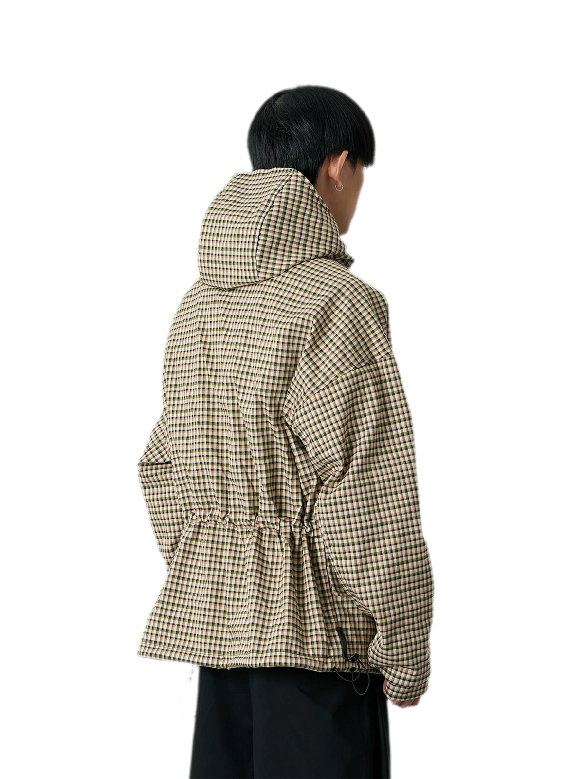 Reversible Hooded Windproof Jacket