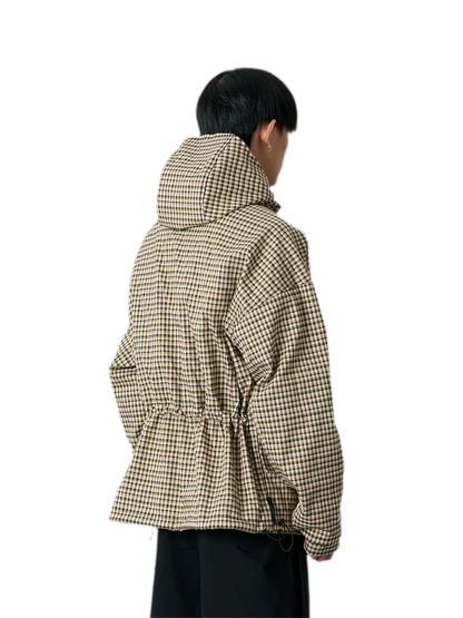 Reversible Hooded Windproof Jacket