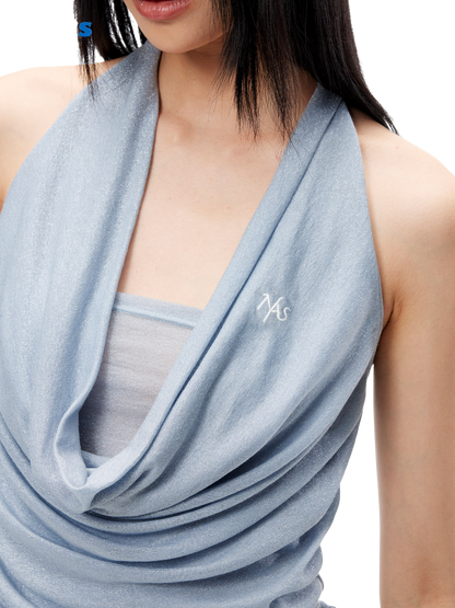 Katini Halter Neck Slim Fit Top