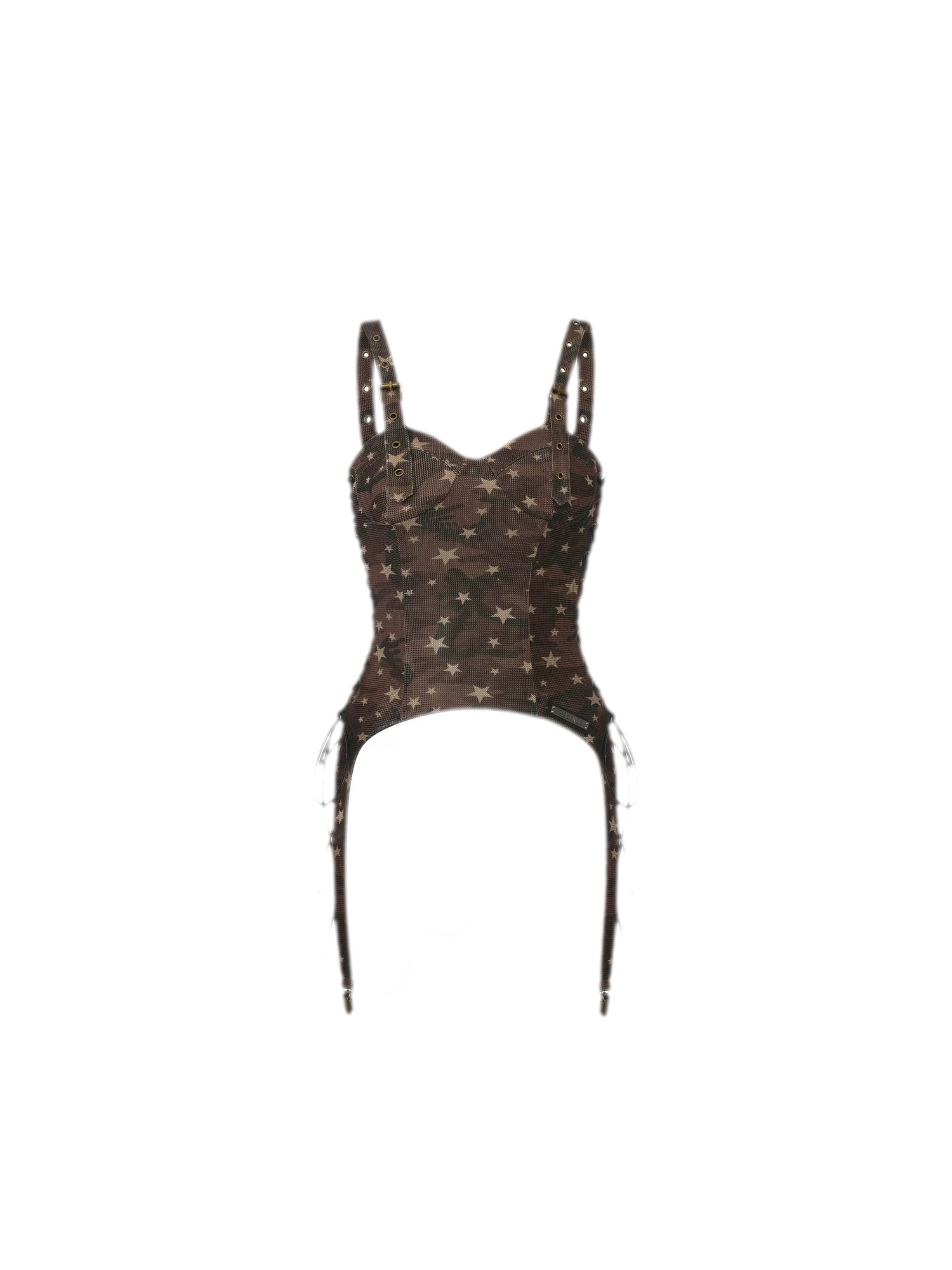Camouflage Corset Camisole
