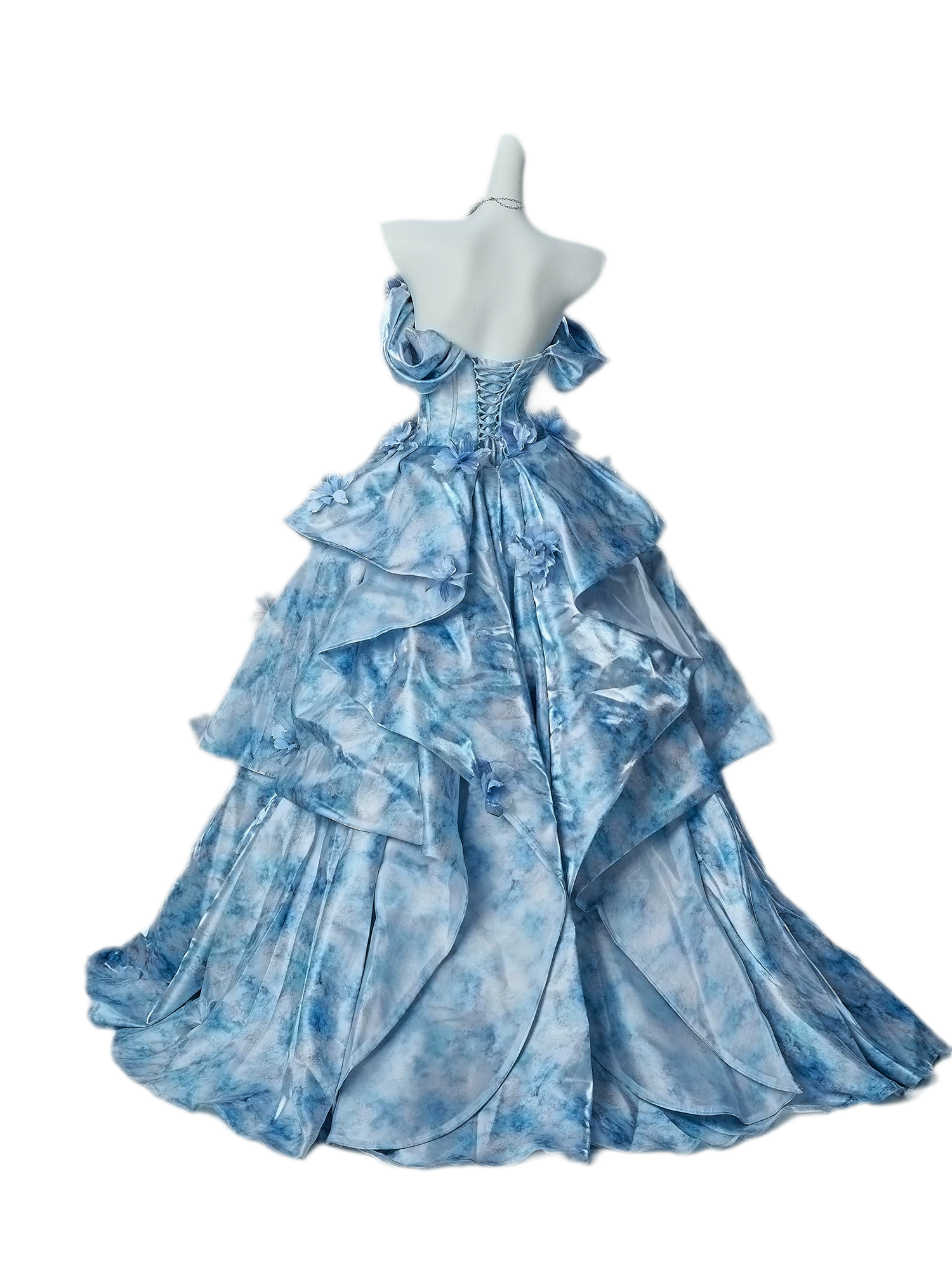 Nayi Floral Ball Gown