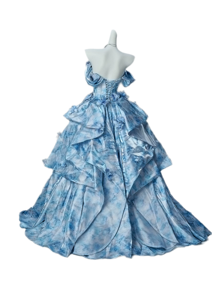 Nayi Floral Ball Gown