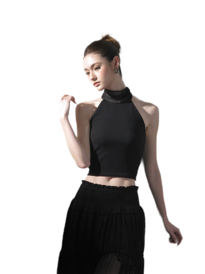 Halter Neck Bow Top