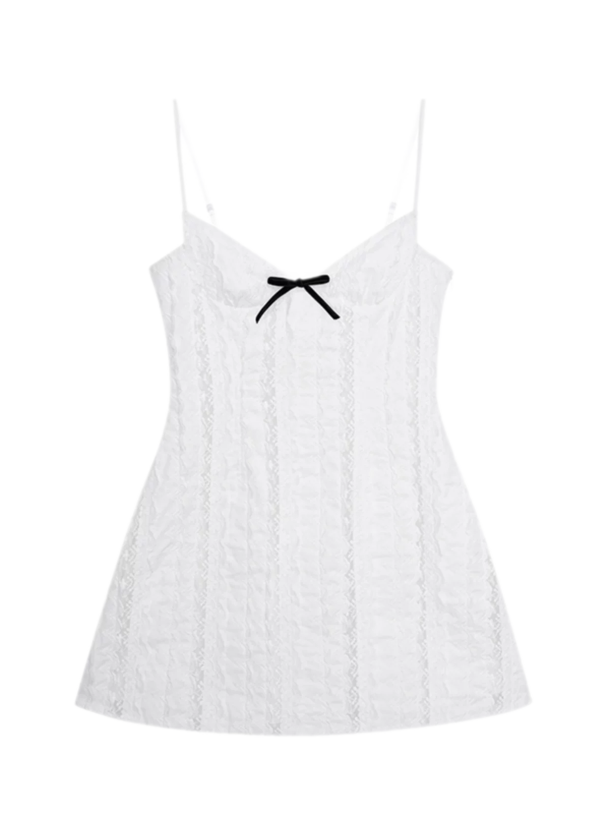 Elegant French Short Camisole Dress