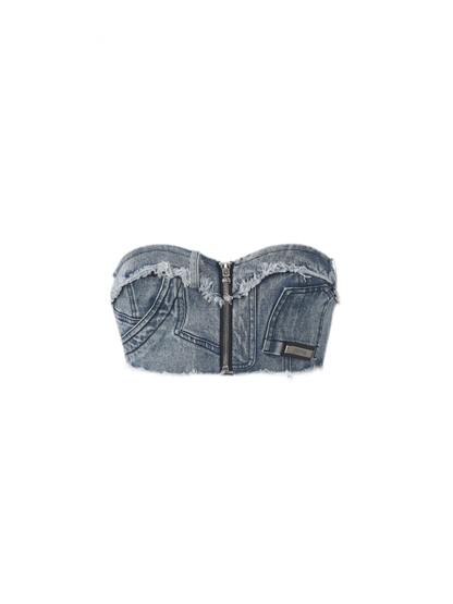 Deconstructed Denim Set