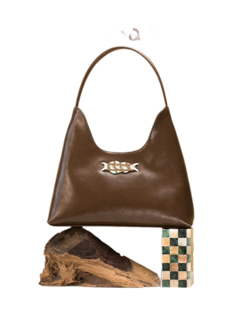 Textured Hobo Candy Applique Bag