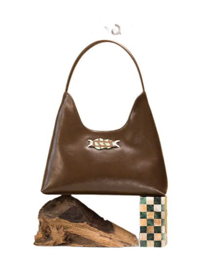Textured Hobo Candy Applique Bag