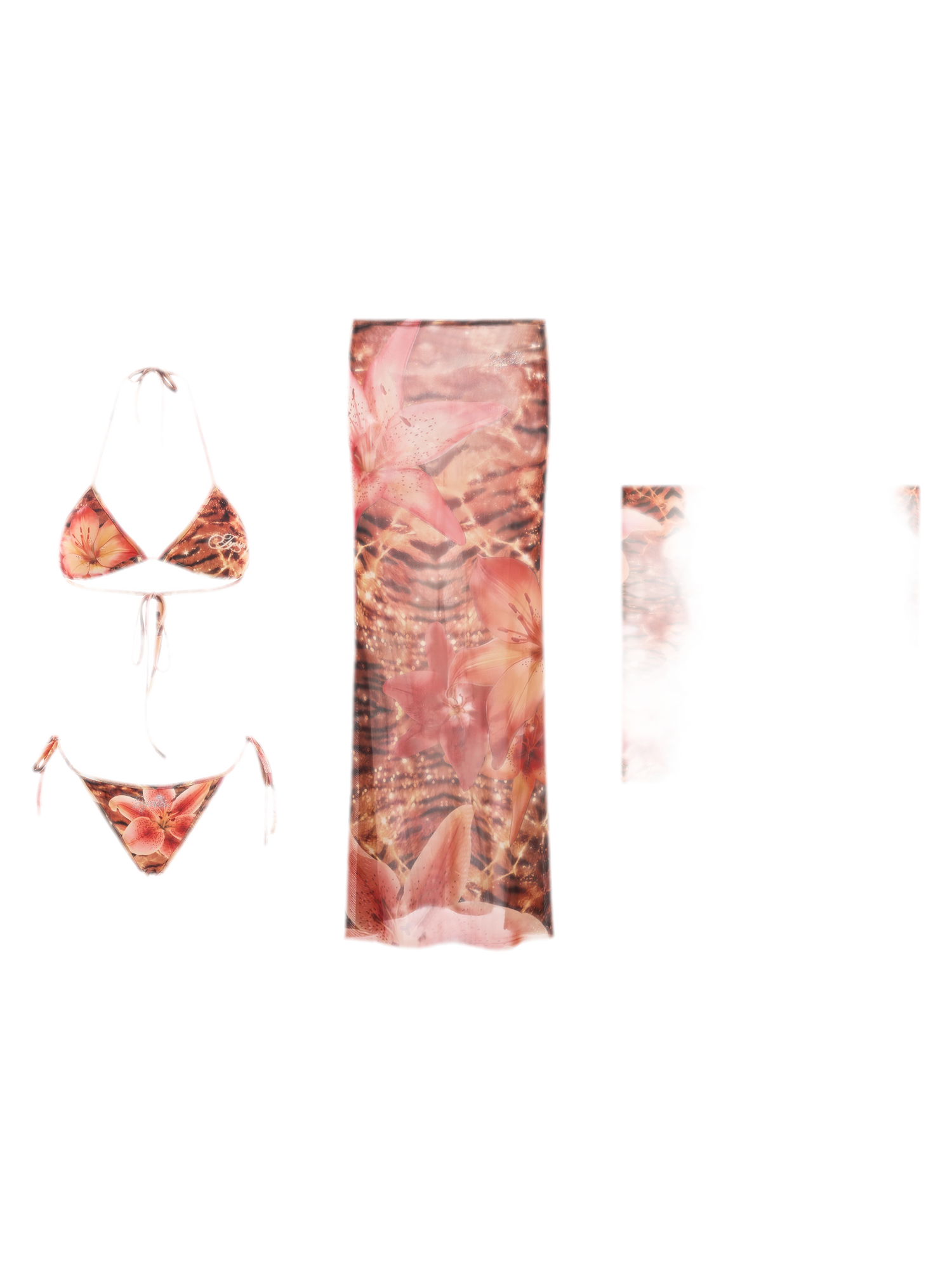 Original Tiger Print Bikini Set