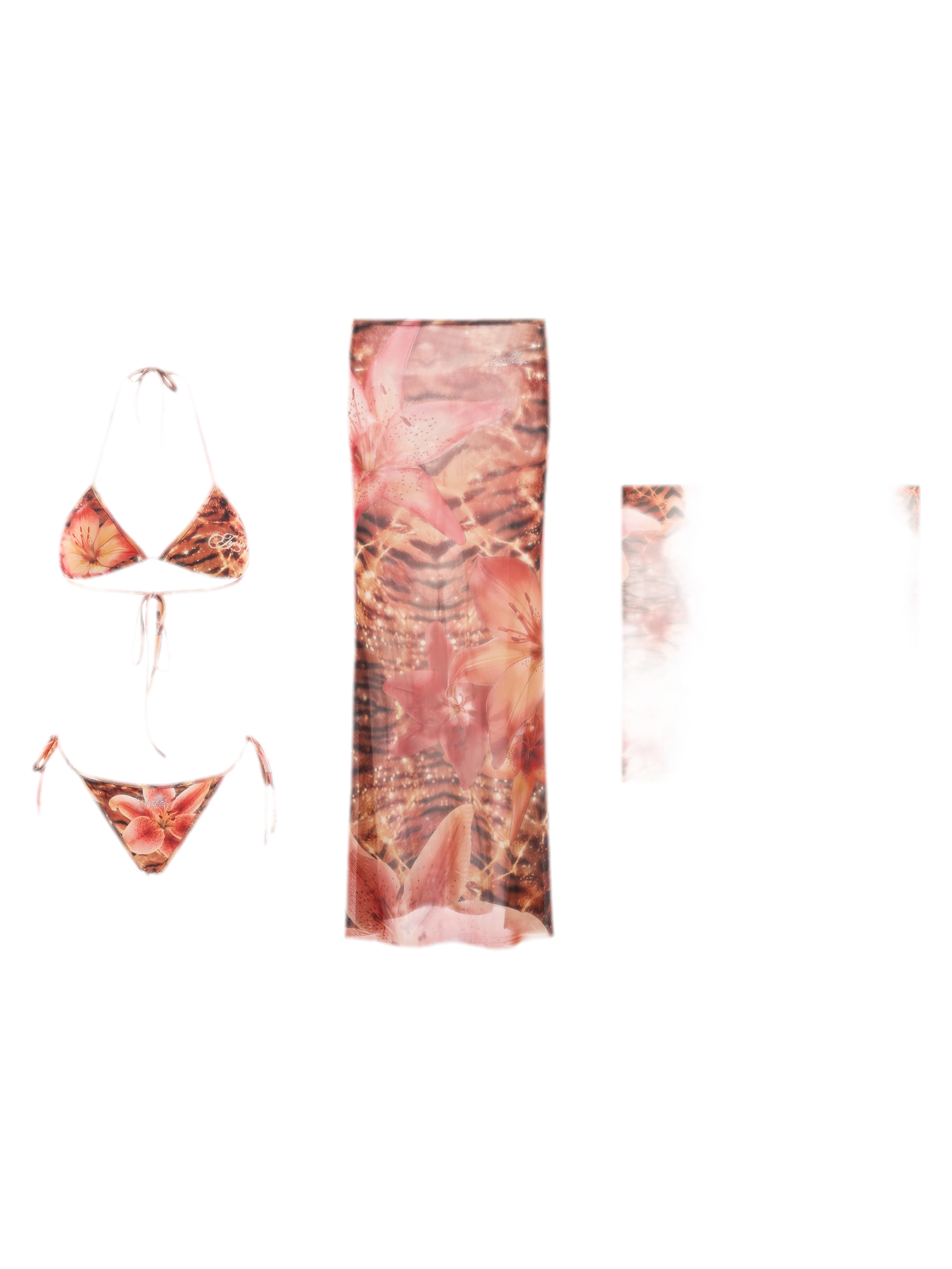 Original Tiger Print Bikini Set